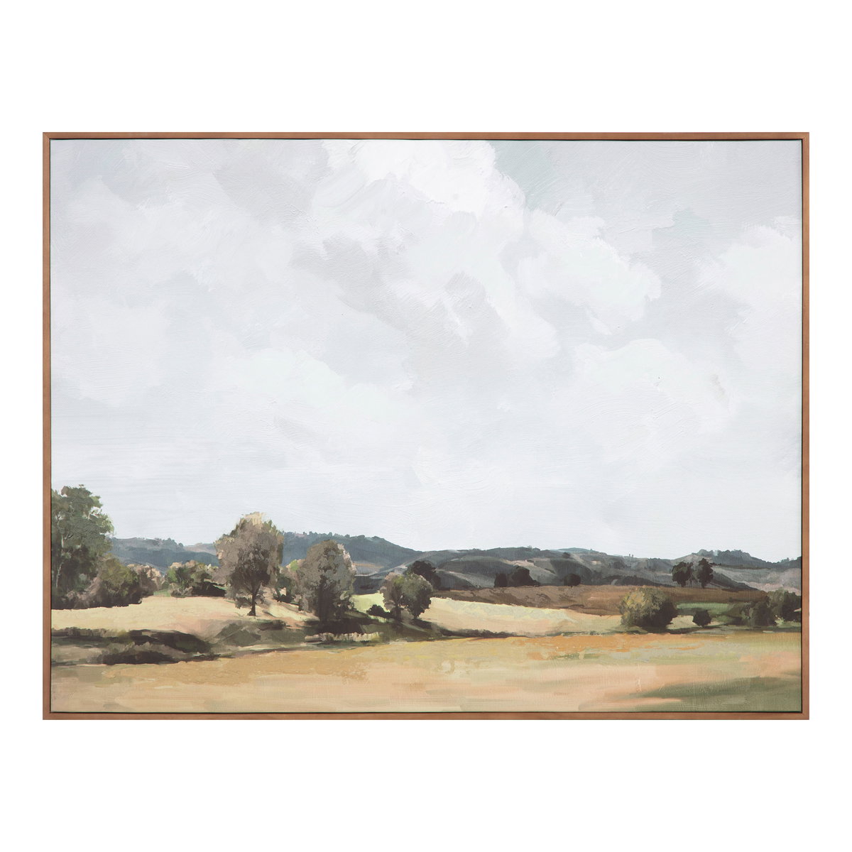 Vast Country Framed Painting, by Moe's Home, 34" width x 26" height x 2" depth View 1