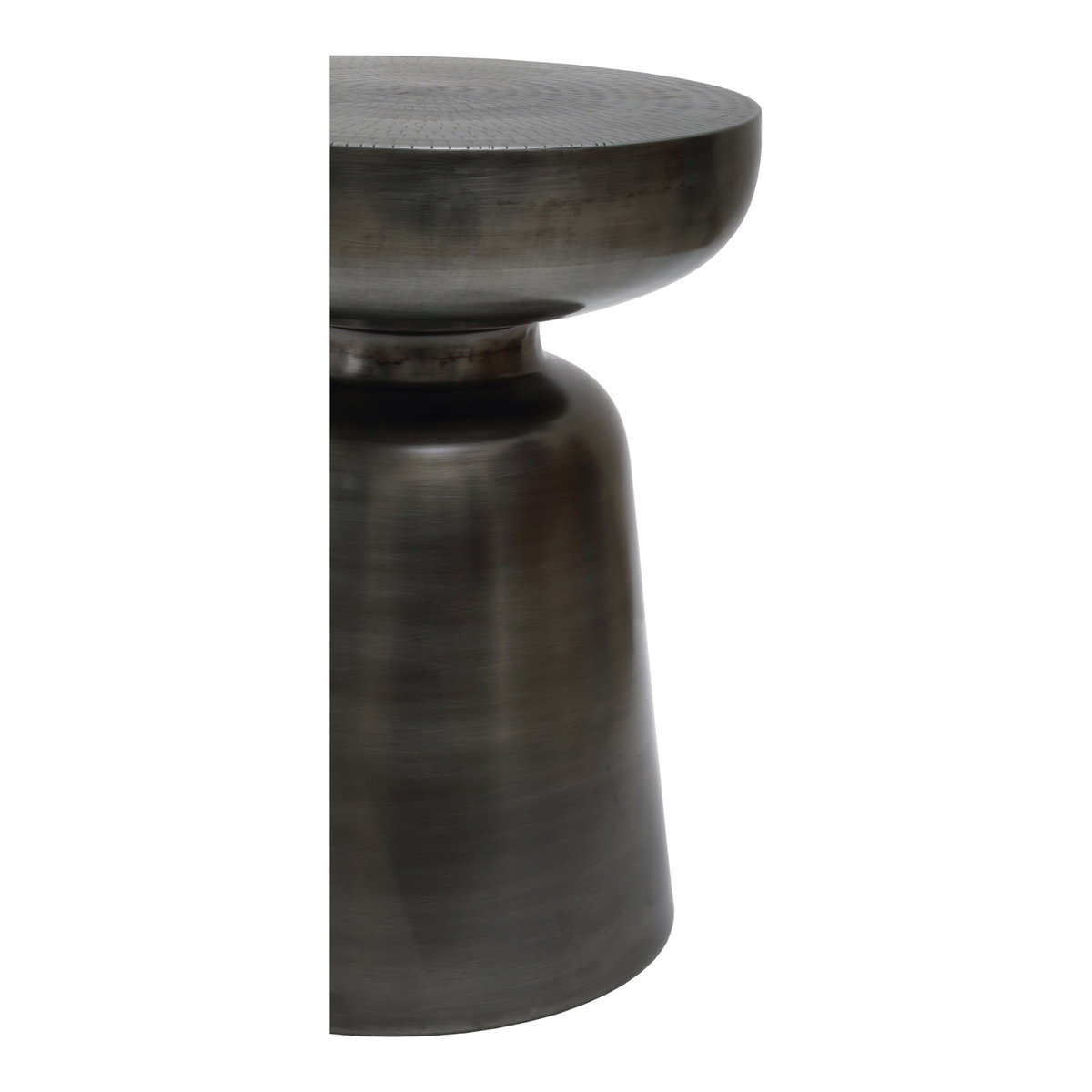 Arthur Accent Table Antique Nickel, Side & End Table by Moe's Home, 15" width x 19" height x 15" depth View 4