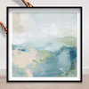 Turquoise Echoes I (Diamond Dust), Art by Oliver Gal,  16x16 thumbnail 5
