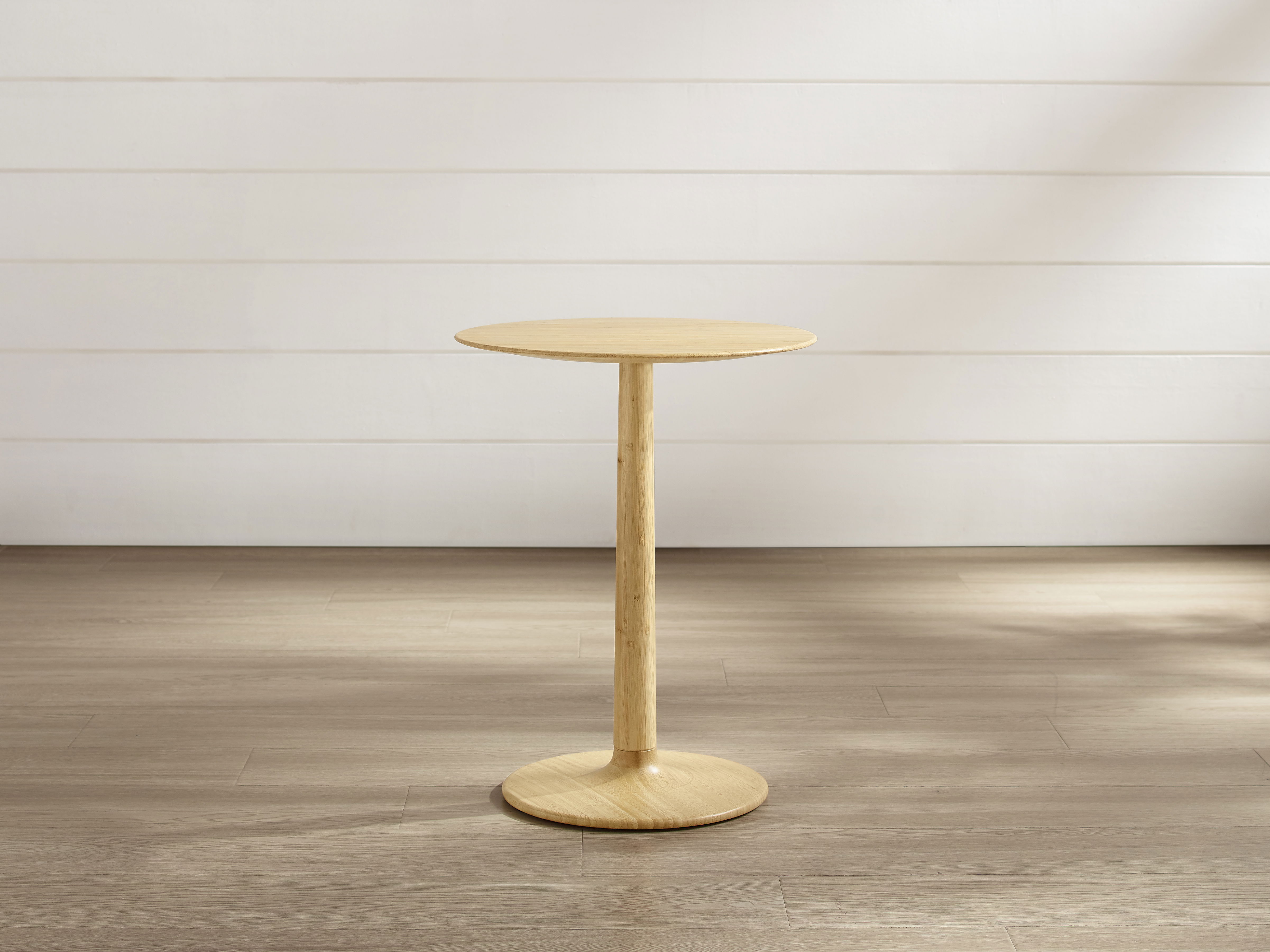 Sol Side Table, Wheat, Desk by Greenington, 16" length x 16" width x 20.75" height View 2