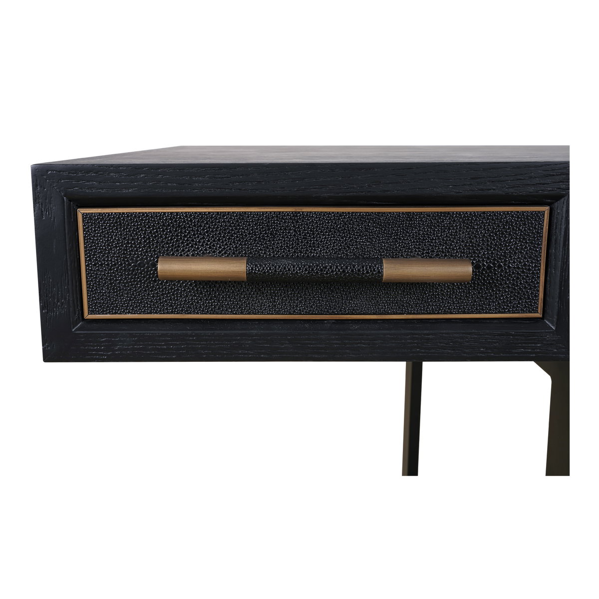 Mako Desk Black, by Moe's Home, 62.99" width x 29.92" height x 27.56" depth View 7