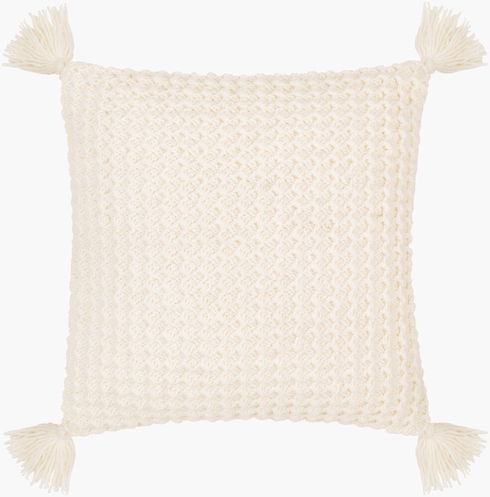 Makrome Accent Pillow
