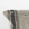 Hattie 20L x 20W Beige and Black Fabric Striped Decorative Pillow Cover thumbnail 11