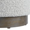 Avila Light Gray Ottoman, by Uttermost, 16" width x 18" height x 16" depth thumbnail 6