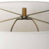 Avola White Marble Table Lamp, by Uttermost, 16" width x 32" height x 16" depth thumbnail 6