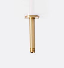 Online Designer Bathroom 6" Ceiling Mount Shower Arm - Aged Brass