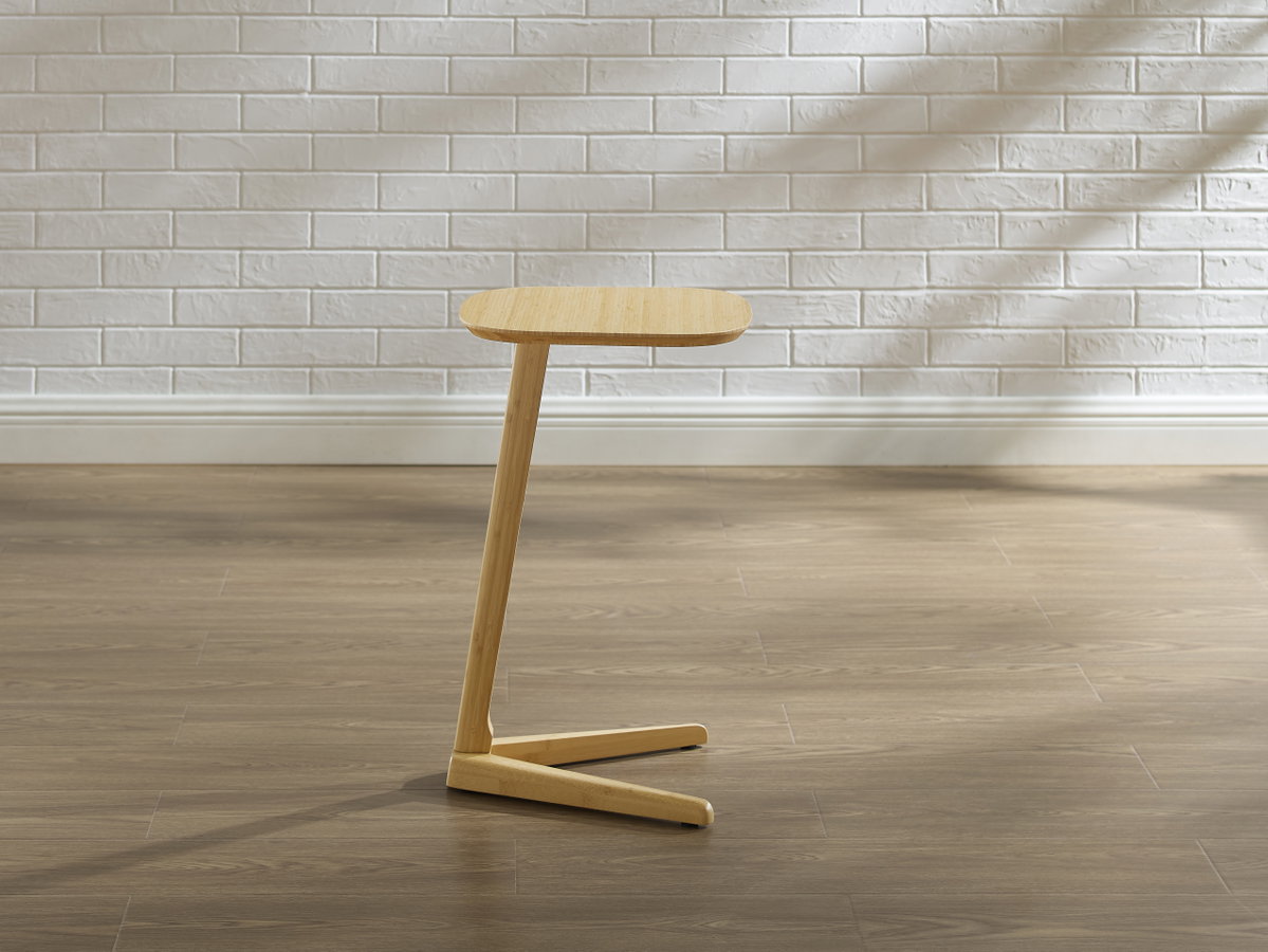 Thyme Side Table, Wheat, Side & End Table by Greenington, 14.5" length x 15" width x 23" height View 6