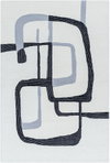 Rossi Handmade Rug, by Surya, 1'6" length x 1'6" width thumbnail