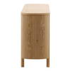 Raelyn Sideboard Natural, Sideboards & Buffet by Dovetail, 84" width x 34" height x 18.1" depth thumbnail 3