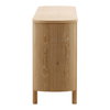 Raelyn Sideboard Natural, Sideboards & Buffet by Dovetail, 84" width x 34" height x 18.1" depth thumbnail 3