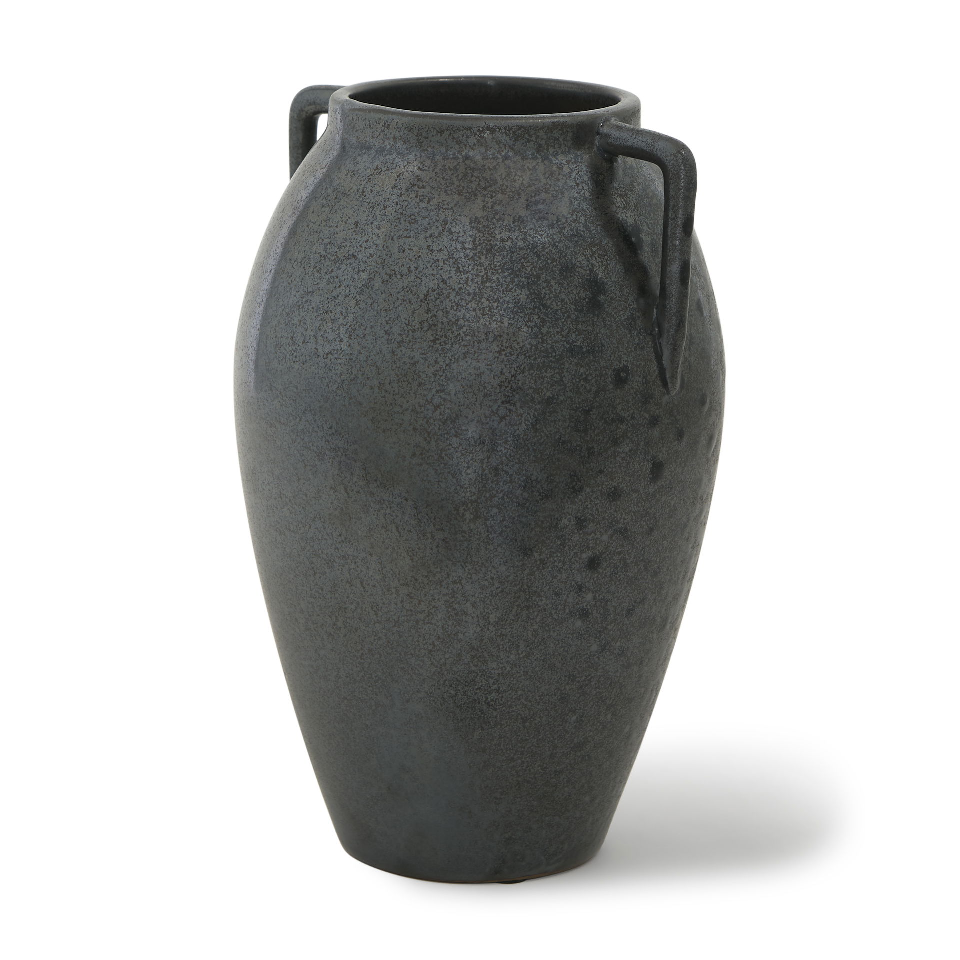Kora Medium Dark Metallic Double Ear Vase large image 