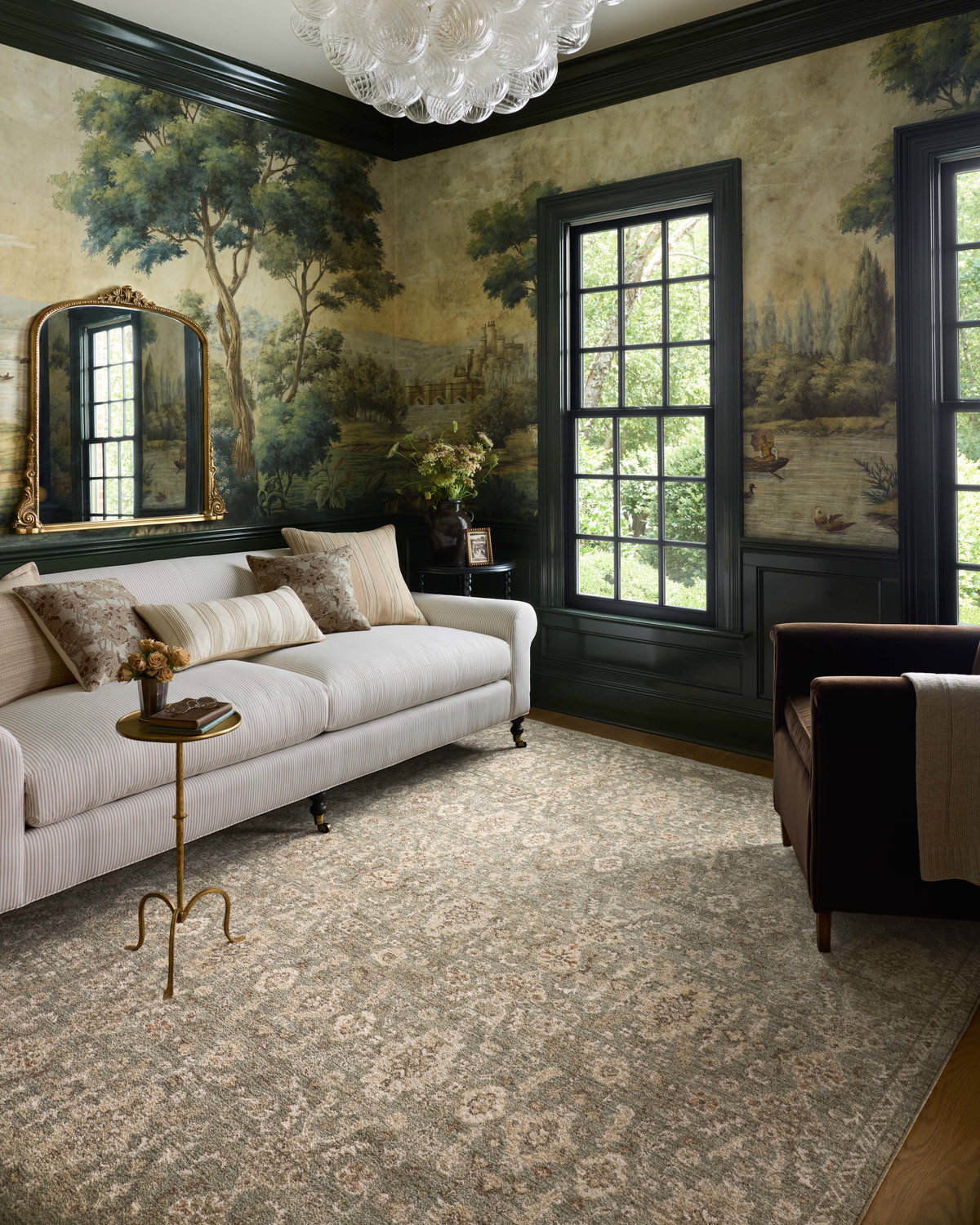 Chris Loves Julia x Loloi Palma Rug, 2'7" length x 7'6" width View 2