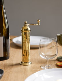 Online Designer Kitchen Atlas Brass Pepper Mill