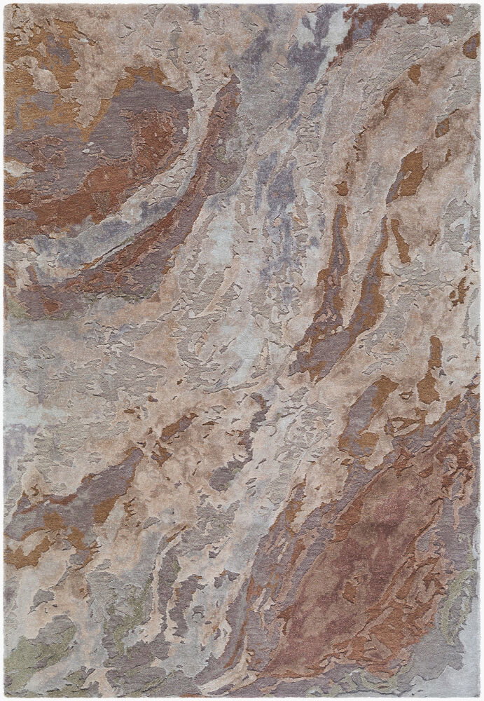Lukla Handmade Rug, by Surya, 1'6" length x 1'6" width