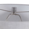 Mikkel Charcoal Table Lamp, by Uttermost, 1'4" width x 1'9.75" height x 1'4" depth thumbnail 8