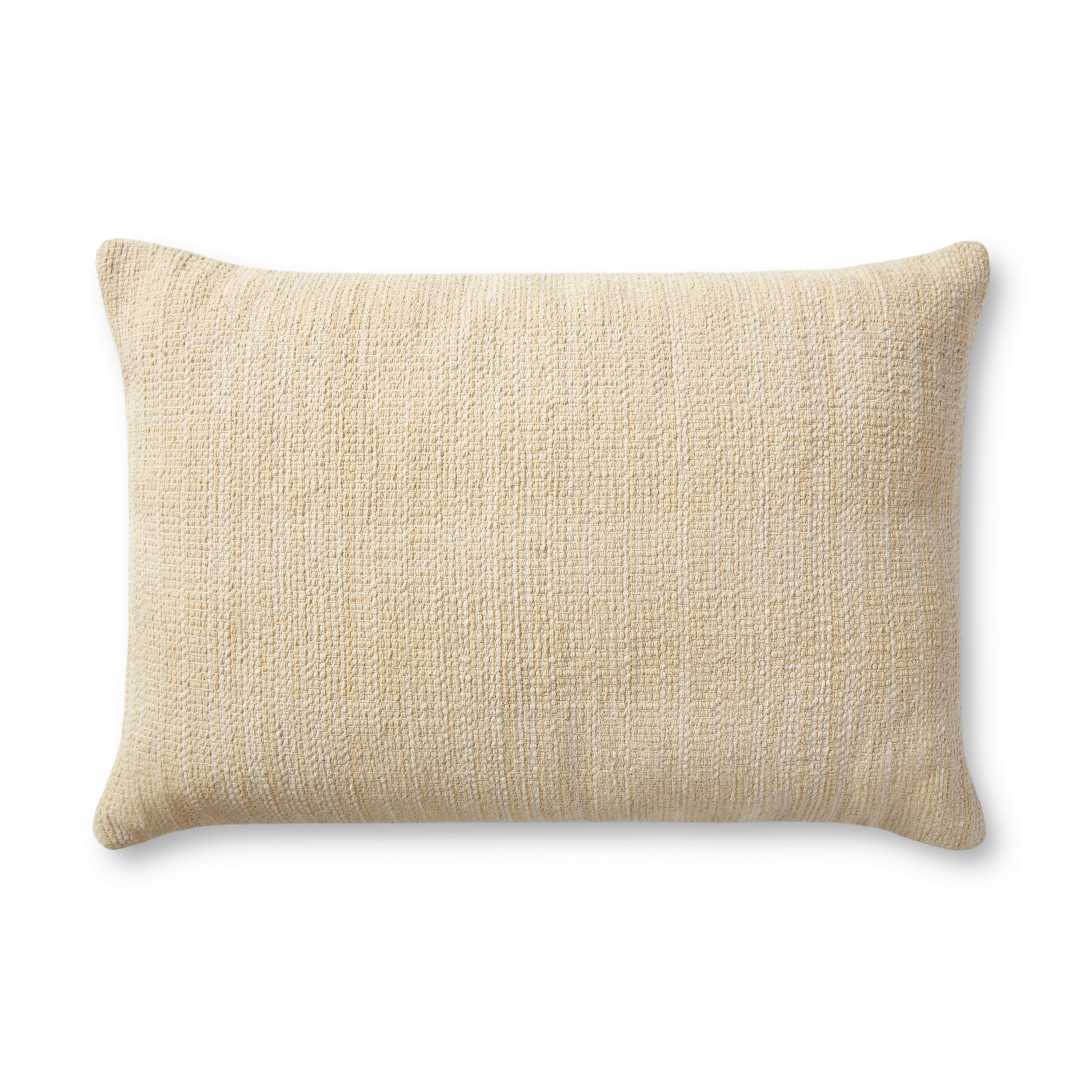 Magnolia Home by Joanna Gaines x Loloi Dolores Pillow, Decorative Pillow, 16" length x 26" width
