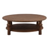 Nethan Coffee Table Brown, by Dovetail, 48" width x 16.3" height x 48" depth thumbnail 2
