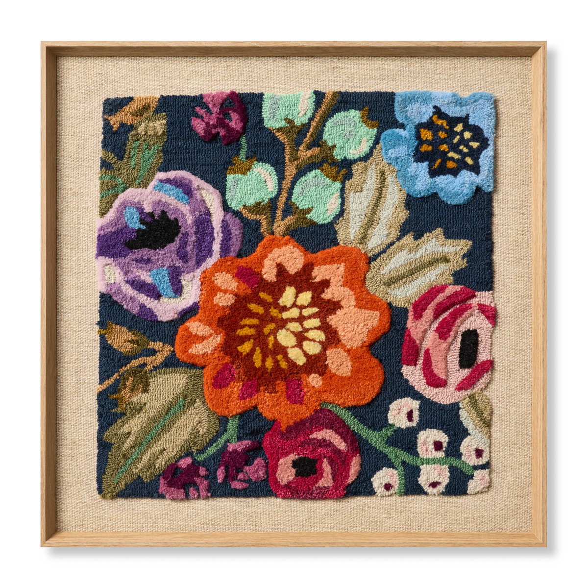 Rifle Paper Co. x Loloi Vintage Blossom 2 Wall Art, Wall Hanging, 31" length x 31" width View 1