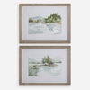 Serene Lake Framed Prints, Set/2 thumbnail 0