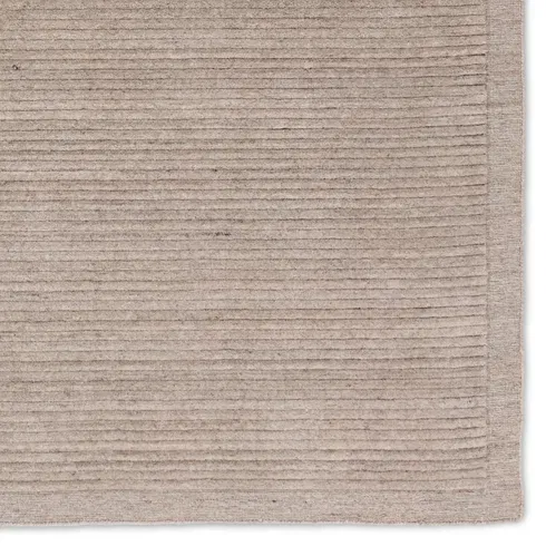 Vayda Handmade Indoor/Outdoor Solid Light Brown