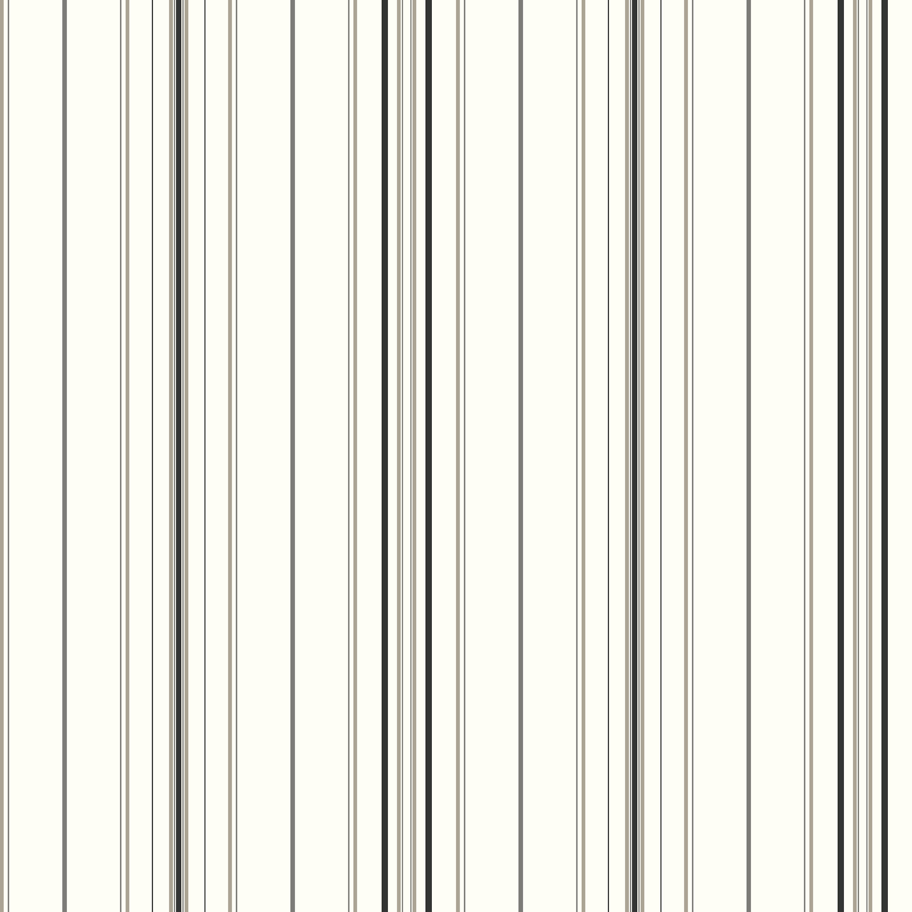 Wide Pinstripe Black & Bronze Wallpaper large image 