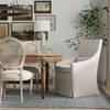 Skirted Arm Chair, by Sarreid, 2'4" length x 2' width x 3'5" height thumbnail 10