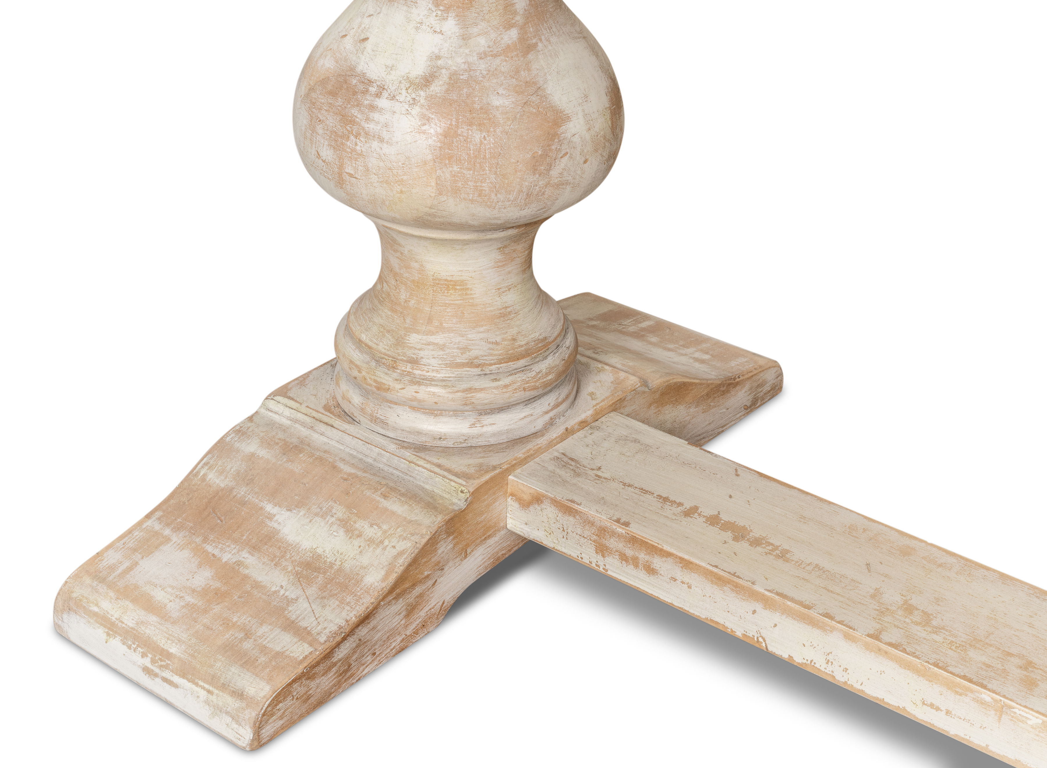 *Lionisio Trestle Table,Disrupted White large image 