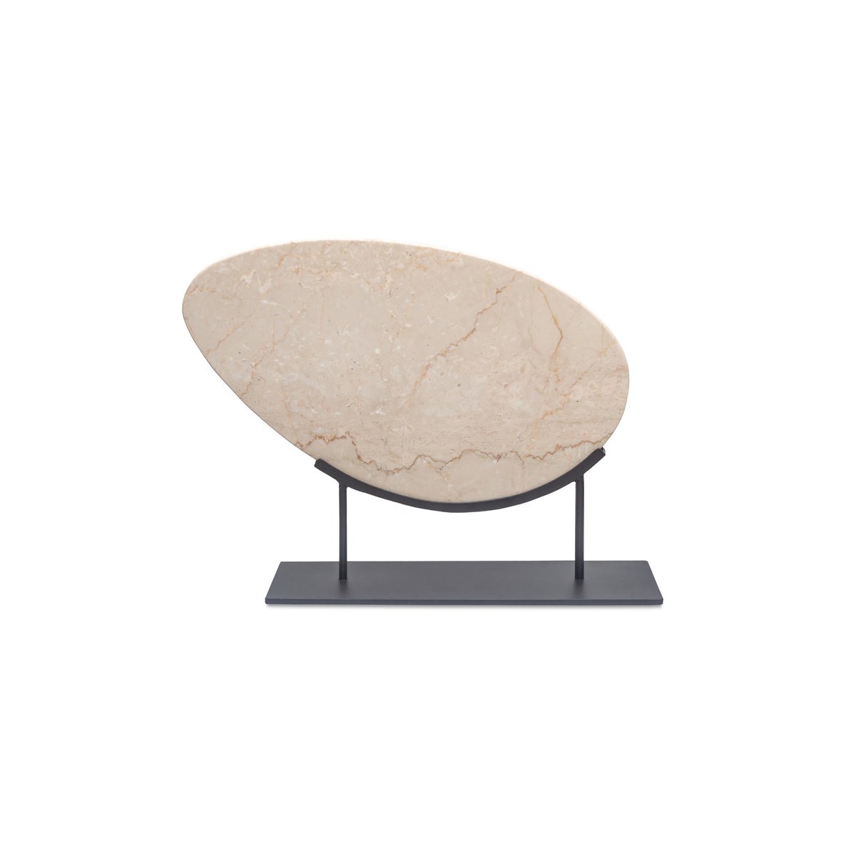 Galen Sculpture Botticino Beige Marble, Figurines & Statue by Moe's Home, 15" width x 12" height x 4" depth View 1