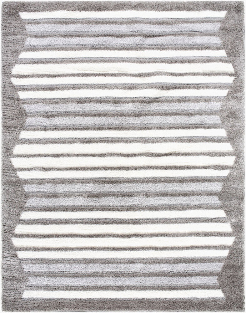 Nomadic Machine Woven Rug, by Surya, 1'3.75" length x 1'3.75" width
