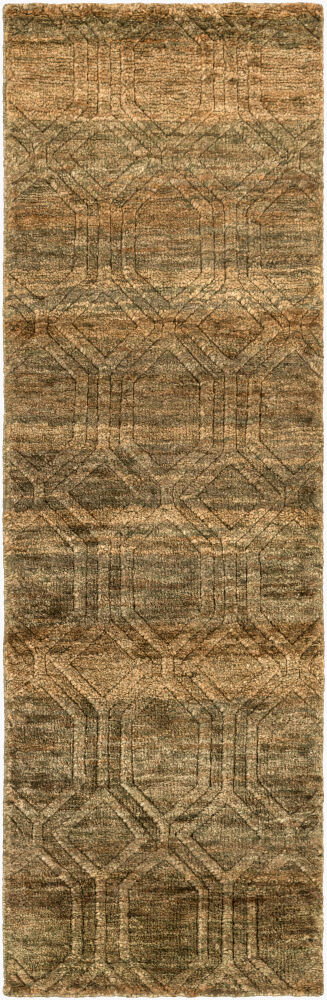 Galloway Handmade Rug, by Surya, 8' length x 2'6" width