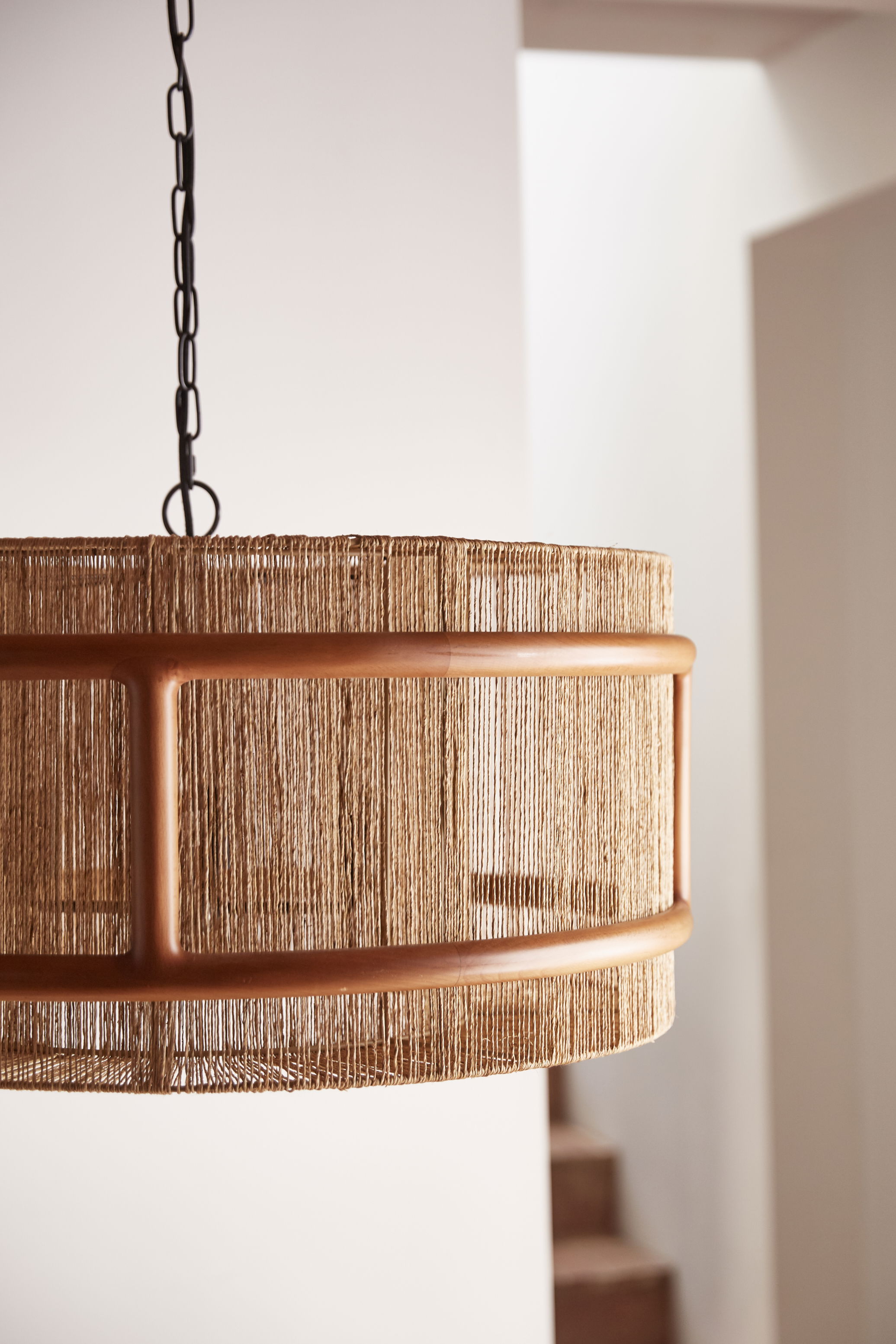 Noa Chandelier, by Woven, 13.75" height x 30" diameter View 3