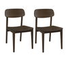 Currant Chair, Black Walnut, (Set of 2), Dining Chair by Greenington, 19.5" length x 23" width x 33.5" height thumbnail 1