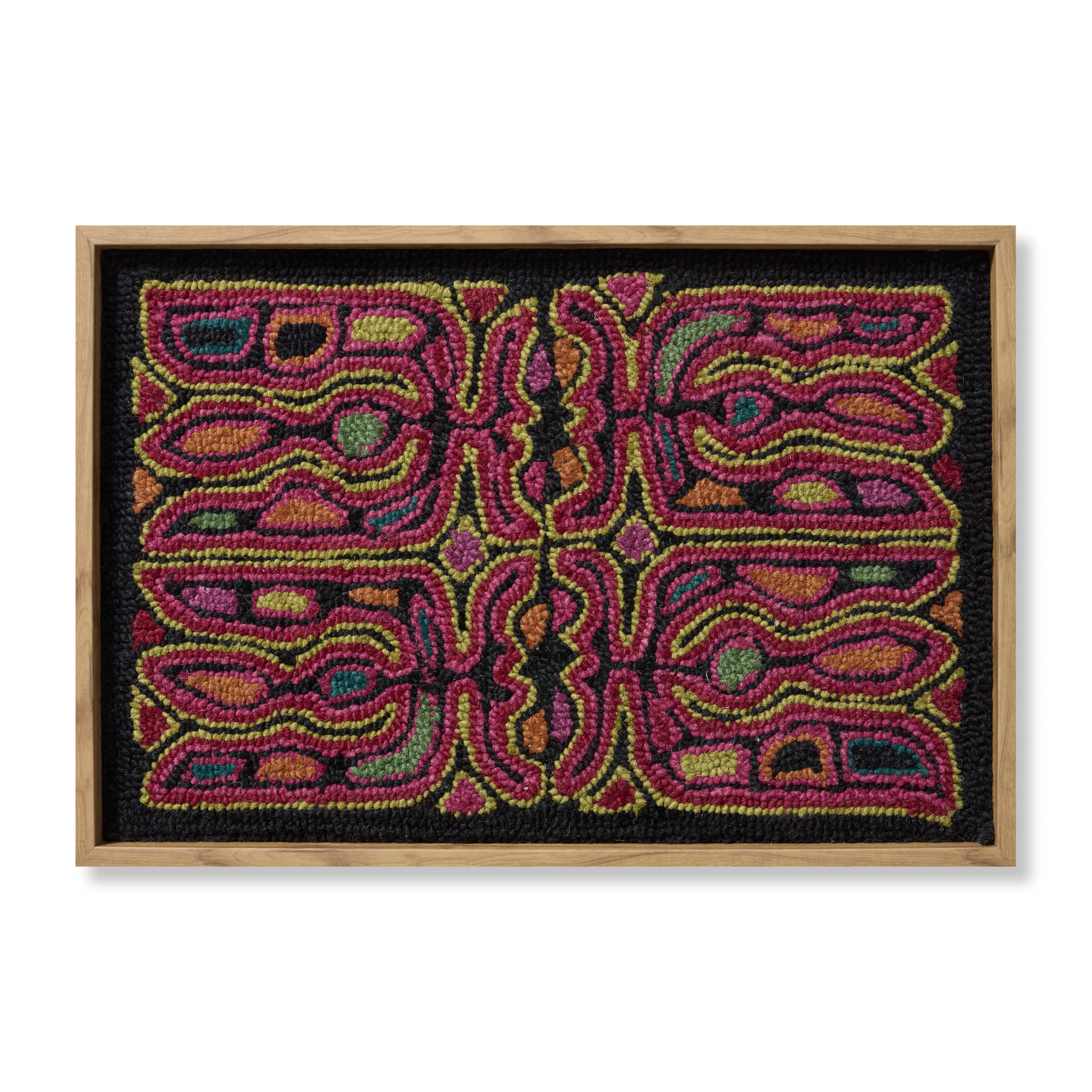 Loloi Cattleya Wall Art, Wall Hanging, 26" length x 18" width