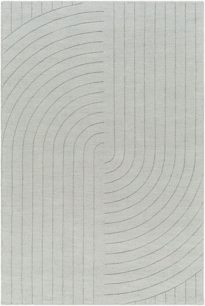 Elissa Handmade Rug, by Surya, 1'6" length x 1'6" width