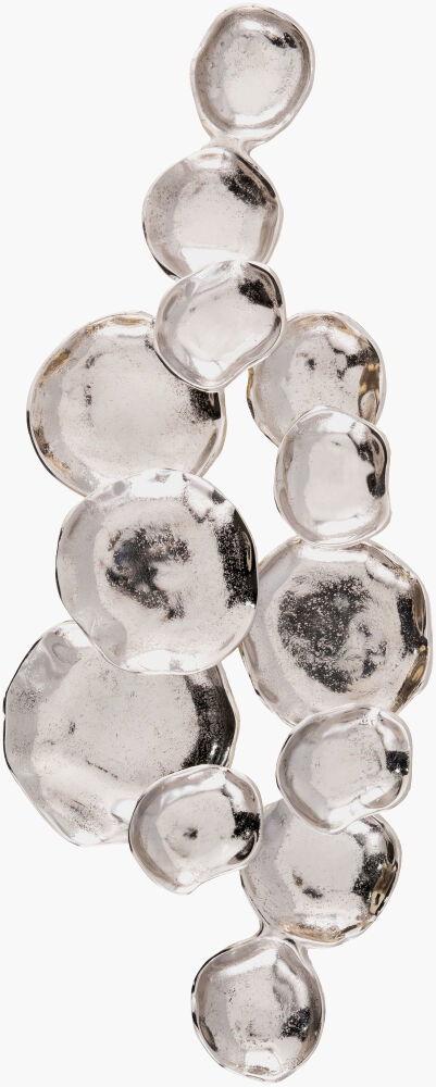 Ersa Wall Sculpture, Sculptural Wall Art by Surya, 30" width x 12" height