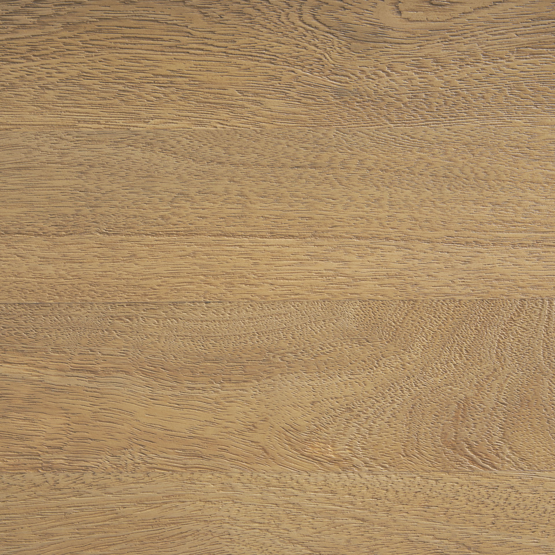 Tarro 84' Rectangular Light Brown Wood with Geometrical Base Dining Table, by Mercana, 84" length x 42" width x 30" height View 3