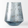 Robyn Tall Blue Glass Vase, by Mercana, 7.28" length x 7.28" width x 8.98" height thumbnail 5
