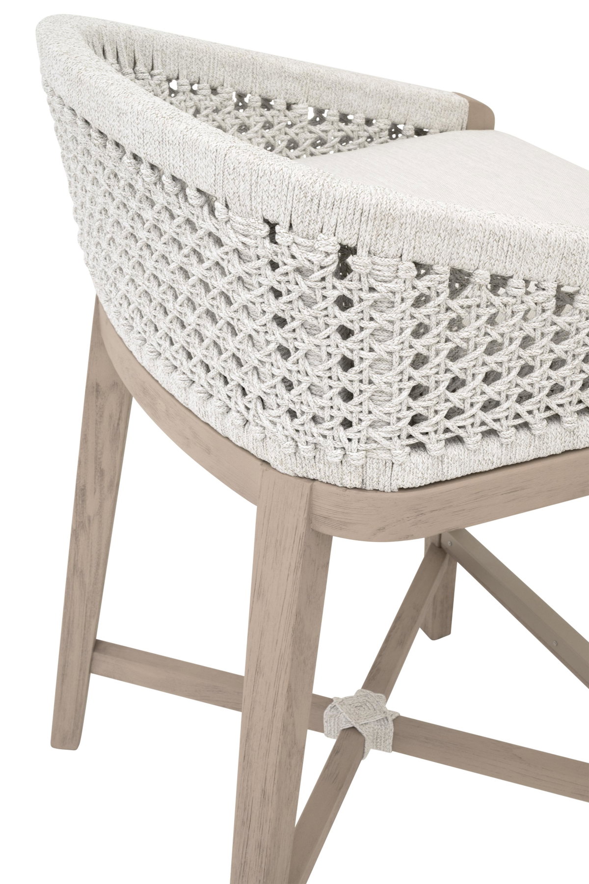 Montecito Outdoor Counter Stool, Dining Chair by Essentials for Living, 21" width x 32.25" height x 21" depth View 7