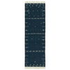 Calli Indoor/ Outdoor Geometric Blue/ White Area Rug thumbnail 0