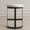 Ivanna White Counter Stool thumbnail 3