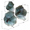 Teo Wood Wall Art Set/3, by Uttermost, 1'4" width x 1'4" height x 7" depth thumbnail 3