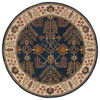 Poeme Hand-Woven Tufted Wool Dark Blue Area Rug thumbnail 0