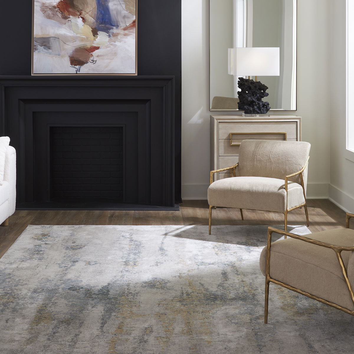 Ladoga Modern 9 X 12 Rug, by Uttermost, 9' width x 12'2" height x 1" depth View 8