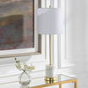 Turret Gold Buffet Lamp thumbnail 3