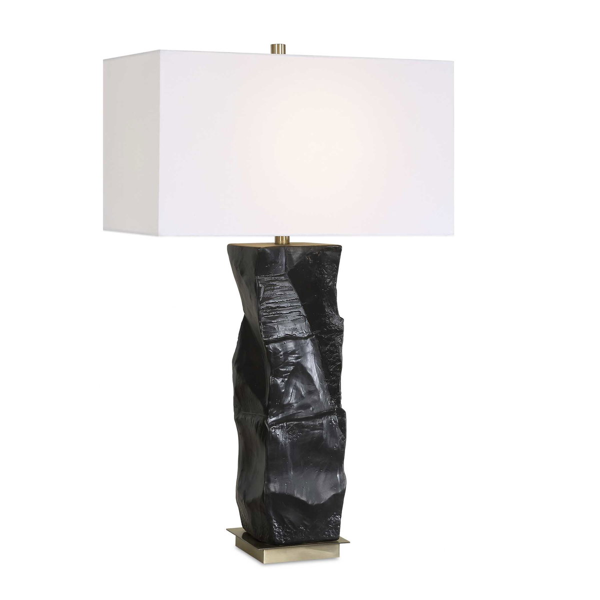 Altaria Black Table Lamp, by Uttermost, 20" width x 33" height x 11" depth View 1