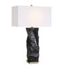 Altaria Black Table Lamp, by Uttermost, 20" width x 33" height x 11" depth thumbnail 1
