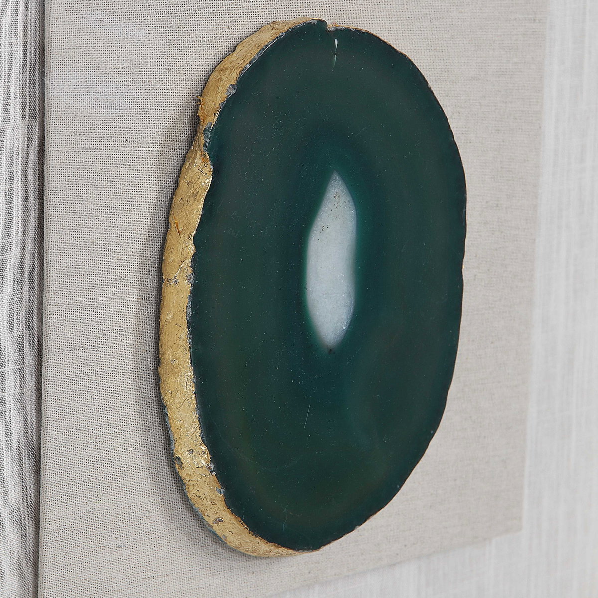 Keeva Agate Stone Shadow Box, Art by Uttermost, 19.75" width x 19.75" height x 2" depth View 8