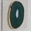 Keeva Agate Stone Shadow Box, Sculptural Wall Art by Uttermost, 19.75" width x 19.75" height x 2" depth thumbnail 8