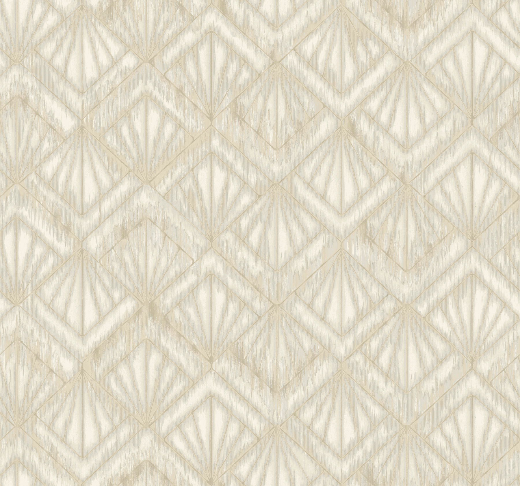 Modern Shell Beige Wallpaper large image 