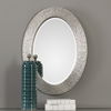Conder Oval Silver Mirror thumbnail 1